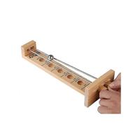 Community Games Wooden Skill Game Board Game Classic Wooden Catapult Children's Board Game Young Children Hand-Eye Coordination Training 33*12*7CM Pri