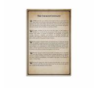 Community Values Commitment Poster Inspirational Quote Canvas Wall Art Print For Living Room Bedroom Home Office Farmhouse Decor(Unframed,12x18inch(30x45cm))