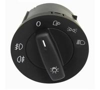 commutador de faros Compatible Con Para Golf 5 2004 2005 2006 2007 2008 Perilla De Interruptor De Faro De Coche Interruptores Integrados Piezas De Botón OEM: 5KD941431B 1K0941431A
