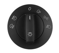 commutador de faros Compatible Con Para Golf VI Para Variant AJ5 2009-2013 Botón Interruptor Control Faros Coche Perilla Interruptor De Lámpara Antiniebla Pieza De Repuesto 1K0941431N