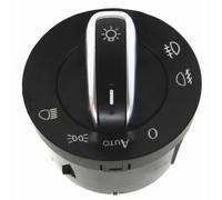 commutador de faros Compatible Con Para Jetta MK5 MK6 2006 2007 2008 2009 2010 2011 OEM: 5ND941431B Interruptor De Faro De Coche Interruptores Integrados Piezas De Automóvil