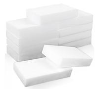 COMNICO Esponja mágica de borrador, paquete de 10 suministros de limpieza a granel, limpiador de platos, productos de polvo, esponja profesional comercial para cocina, baño, bañera, inodoro