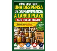 Cómo construir un Supervivencia a largo plazo Despensa con presupuesto.: Estrategias asequibles de almacenamiento de alimentos para emergencias, inflación y Escasez de suministros.