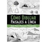 Cómo Dibujar Paisajes a Línea: Guía paso a paso para principiantes, dibuja la naturaleza de forma sencilla