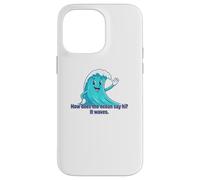 ¿Cómo Dice el océano Hola Olas Lindo papá Broma Juego de Palabras Divertido Carcasa para iPhone 14 Pro MAX