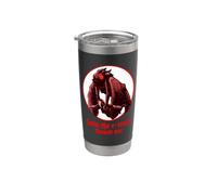 Cómo el correo electrónico me encontró Mothman Vaso térmico de acero inoxidable de doble pared