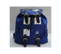 (Como en la imagen) Mochila de cosplay de Doctor Dr Who, bolso de hombro tipo caja de policía, mochila