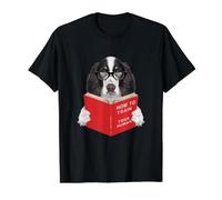 Cómo Entrenar a tu Amante de los Perros Springer Spaniel inglés Humano Camiseta gráfica económica