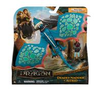 Cómo Entrenar a tu Dragón - Figura de Dragón con Vikingo (Varios modelos)