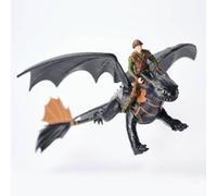 Cómo Entrenar a tu Dragón - Figura de Dragón con Vikingo (Varios modelos)
