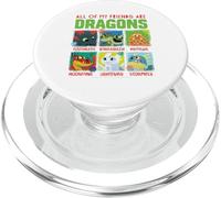 Cómo Entrenar a tu dragón - Todos mis Amigos Son Dragones PopSockets PopGrip para MagSafe