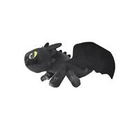 Cómo Entrenar una Tu Dragón Desdentado Pequeño Dragón Volador Muñeca Decoración Coche Motocicleta Casco Ajuste Liberación Rápida 35 cm A