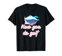 Cómo hacer golf Kilimanjaro Flores Arte del Golf Zen Camiseta