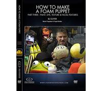 Cómo hacer una marioneta de espuma - Parte 3 - Pintura, tinte, textura y características faciales [DVD]
