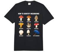 Cómo Identificar Hongos Gráfico Divertido De Búsqueda De Comfort Colors Adult Heavyweight T-Shirt