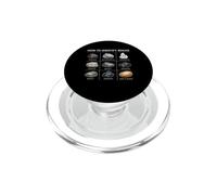 Cómo identificar Rocas Geología Amante Mineral Hunting Science PopSockets PopGrip para MagSafe