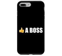 Como Jefe, Divertido Juego de palabras broma Carcasa para iPhone 7 Plus/8 Plus