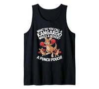 ¿Cómo Llamas a un Canguro Que es un Boxeador? ¡Un Saco de Boxeo! Camiseta sin Mangas