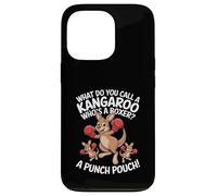 ¿Cómo Llamas a un Canguro Que es un Boxeador? ¡Un Saco de Boxeo! Carcasa para iPhone 13 Pro