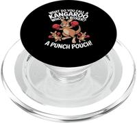 ¿Cómo Llamas a un Canguro Que es un Boxeador? ¡Un Saco de Boxeo! PopSockets PopGrip para MagSafe