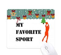 como los Deportes Baloncesto Fitness equilibrado Mouse Pad Juego Navidad Oficina Mat Almohadilla de Goma