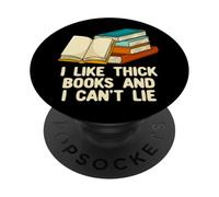 como los Libros Gruesos no Puede mentir la Felicidad Leyendo en Positivo PopSockets PopGrip Adhesivo