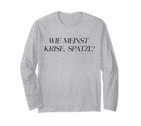 ¿CÓMO MI CRISISE, SPATZL? X Dahoam Hoamat Bayern Cultura Diversión Manga Larga