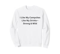 como mis campings como mis Bebidas Fuertes para divertirse al Aire Libre Sudadera