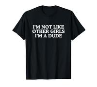 como Otras Chicas Soy Un Amigo Divertido Desarticulado Gen Z Meme Tomboy Camiseta