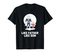 como Padre como Hijo Orgulloso papá Entusiasta de la crianza Camiseta