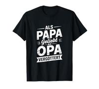 como papá Amado como Abuelo idolatrado Abuelo Dicho día del Padre Camiseta