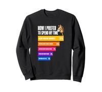 Cómo Prefiero Pasar mi Tiempo Hobby Horsing Sudadera