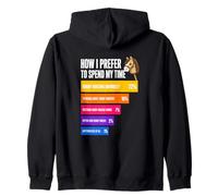 Cómo Prefiero Pasar mi Tiempo Hobby Horsing Sudadera con Capucha