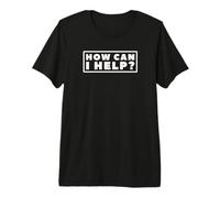 ¿Cómo Puedo Ayudar? Camiseta Premium
