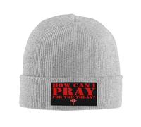 ¿Cómo Puedo Orar por Ti Hoy? Cristianismo Pascua Tres Días Jesús Cruz 2024 Beanie Slouchy Gorro Invierno Transpirable Cálido Gorra para Exteriores Adulto Correr