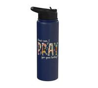 Cómo puedo orar por ti hoy Diseñar la oración cristiana Stainless Steel Insulated Water Bottle