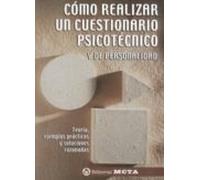 Como Realizar Un Cuestionario Psicotecnico Y De Personalidad: Teo Ria