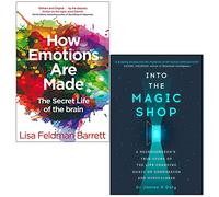 Cómo se crean las emociones por Lisa Feldman Barrett e Into the Magic Shop del Dr. James Doty Conjunto de colección de 2 libros