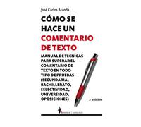 Cómo se hace un comentario de texto (SIN COLECCION)