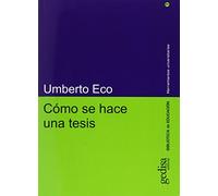 Cómo se hace una tesis: 7 (Herramientas)