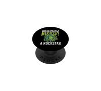 ¿Cómo se Llama a un músico petrificado por Medusa Joke Griego PopSockets PopGrip Adhesivo