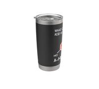 ¿Cómo se llama un ácido con una actitud A-Mean-Oh-Acid Vaso térmico de acero inoxidable de doble pared