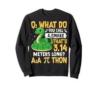 ¿Cómo se Llama una Serpiente Que Mide 3,14 Metros de Largo a Pi Thon? Sudadera