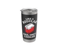 Como un padre normal, solo que más guay: padre divertido, padre de familia Vaso térmico de acero inoxidable de doble pared