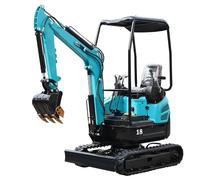 Como una bestia mecánica de carga - Mini excavadora controlada a distancia con taladro, tonelaje personalizado y potencia todo terreno para cualquier trabajo, cualquier terreno
