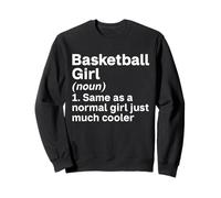 Como una chica normal, una chica de baloncesto mucho más fresca Sudadera