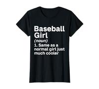 Como una chica normal, una chica de béisbol mucho más fresca Camiseta