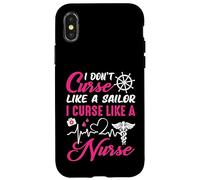 Como una enfermera Mujeres Enfermeras Carcasa para iPhone X/XS