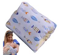 Cómoda almohada de lactancia, almohada de brazo de lactancia, almohada y lavable con brazo para viajes, niños y recién nacidos