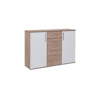 Comoda aparador bobby 120x82cm. 2 puertas y 4 cajones